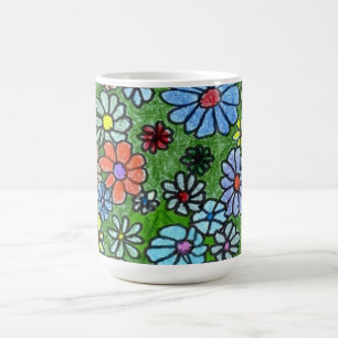 Floral-Mok Koffiemok