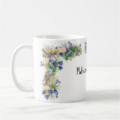 Floral-mok Koffiemok (Links)