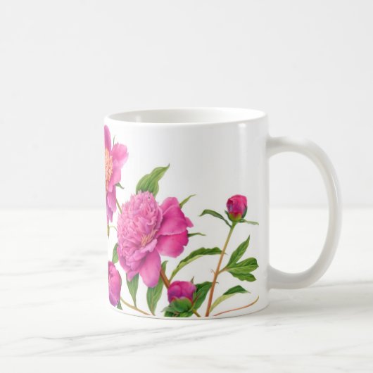 Floral-mok Koffiemok (Rechts)