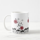 Floral-Mok Koffiemok (Links)