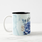 Floral-Mok Tweekleurige Koffiemok (Links)