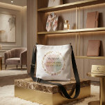 Floral Mom Crossbody Bag – Gift for Mom Tas<br><div class="desc">This elegant floral crossbody bag for mom features a soft watercolor wreath design with the heartfelt quote “My World, Mom.” A beautiful and meaningful accessory that celebrates the love between a mother and her child. Perfect as a thoughtful Mother’s Day gift, birthday gift for mom, or a sweet everyday accessory....</div>