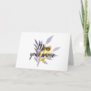 Floral Mom Gift 1 Kaart