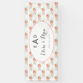 Floral Monogram Banner (Verticaal)