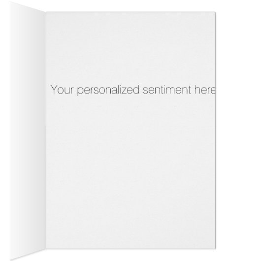 Floral Monogram Design Gepersonaliseerd (Binnen (Rechts))