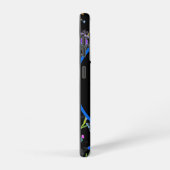 Floral Monogram Elegant Samsung Galaxy Hoesje (Rechterkant)