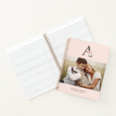 Floral Monogram Gallery of 4 Foto's Notitieboek (Binnen)