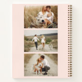 Floral Monogram Gallery of 4 Foto's Notitieboek (Achterkant)