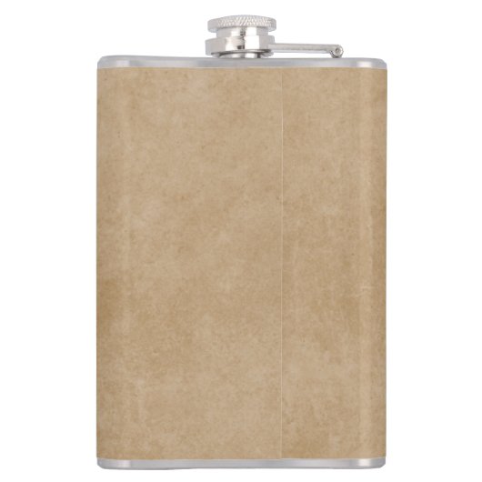 Floral Monogram Heupfles (Achterkant)