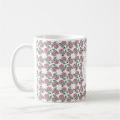 floral. monogram. koffiemok (Links)