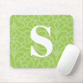 Floral Monogram - letter S Muismat (Met muis)