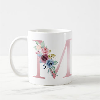 Floral Monogram M Mok