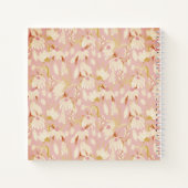 Floral Monogram Notebook Journal Notitieboek (Achterkant)