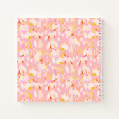Floral Monogram Notebook Journal Notitieboek (Achterkant)