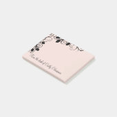 Floral Monogram Post Notes (Schuin)
