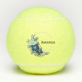 Floral Monogram Tennisballen