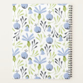 Floral Monogrammed Planner (Achterkant)