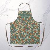 Floral Monogrammed Schort