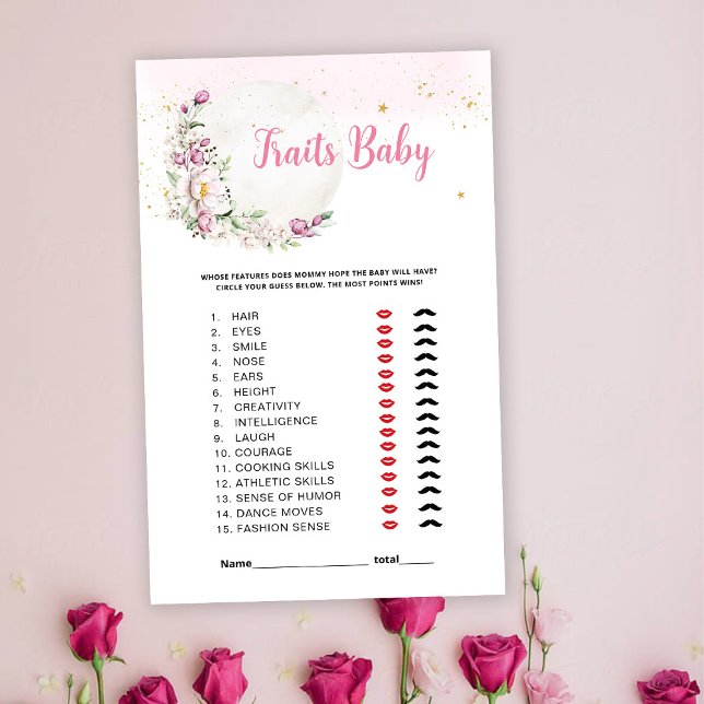 Floral Moon Baby Traits Spel (Creator heeft geüpload)