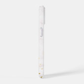 Floral Moon, Beige en Geel Graphic iPhone 15 Case (Rechterkant)
