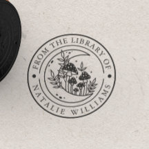 Floral Moon Mushroom uit de bibliotheek van