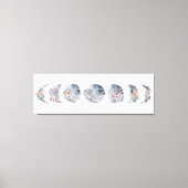 Floral Moon Phase Canvas (Voorkant)