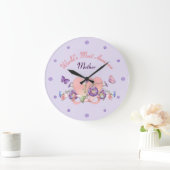 Floral Morning Glory Moederdag Grote Klok (Huis)