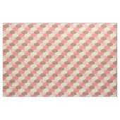 Floral Moroccan Pattern Yellow en Peach Stof (Yard (91,4 cm))