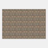  Floral Morris Pattern Honeysuckle Flowers Inpakpapier Vel (Voorkant 3)