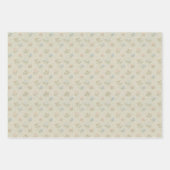 Floral Morris Powded Small Flowers  Inpakpapier Vel (Voorkant 2)