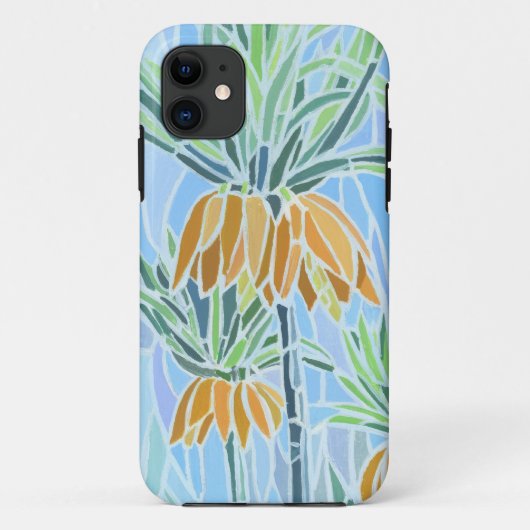 Floral Mosaic iPhone 5 Hoesje-Mate Barely daar Case-Mate iPhone Case (Achterkant)