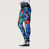 Floral Mosaic Tegels Leggings (Links)