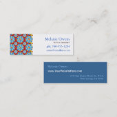 Floral Mosaic Visitekaartjes (Voorkant / Achterkant)