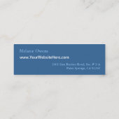 Floral Mosaic Visitekaartjes (Achterkant)