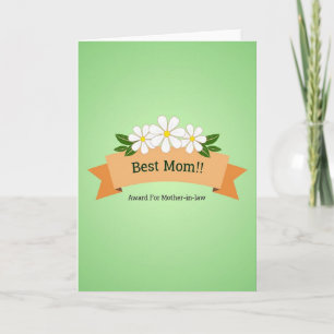 Floral Mothers Prijskaart Kaart
