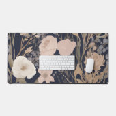 Floral Motif Desk Mat (Keyboard & Muis)