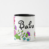 Floral Motif Ukraine Folk Art Mok (Midden)