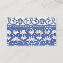 Floral Motif-Visitekaartjes Visitekaartje