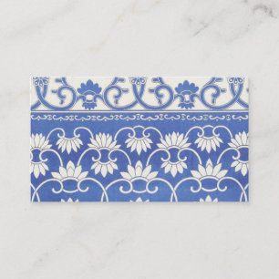Floral Motif-Visitekaartjes Visitekaartje