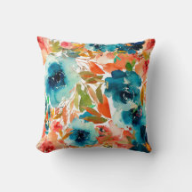 Floral Motifs in Waterverf