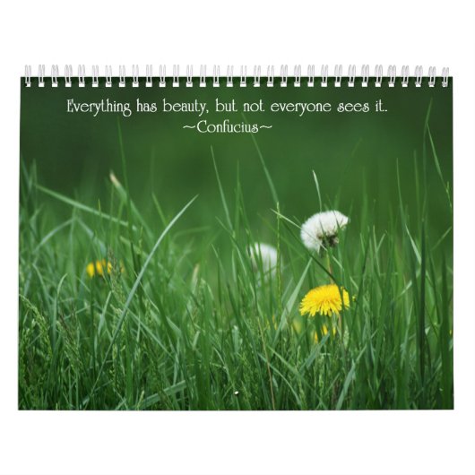 Floral Motivatie Agenda Kalender (Hoes)