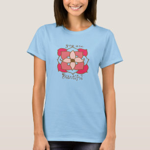 Floral Motivation: Je bent mooi T-shirt