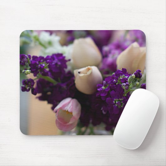 Floral Mousepad Muismat (Met muis)