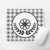 Floral - Mousepad Muismat (Met muis)
