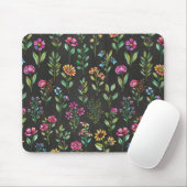 Floral Mousepad Muismat (Met muis)