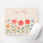 Floral Mousepad Muismat (Met muis)