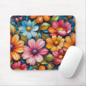 Floral Mousepad Muismat (Met muis)