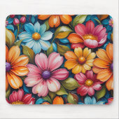 Floral Mousepad Muismat (Voorkant)