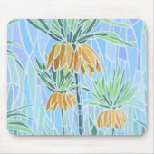 Floral mozaïekontwerp muismat (Voorkant)