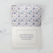 Floral Mrs. Vrijgezellenfeest Kaart (Binnen)